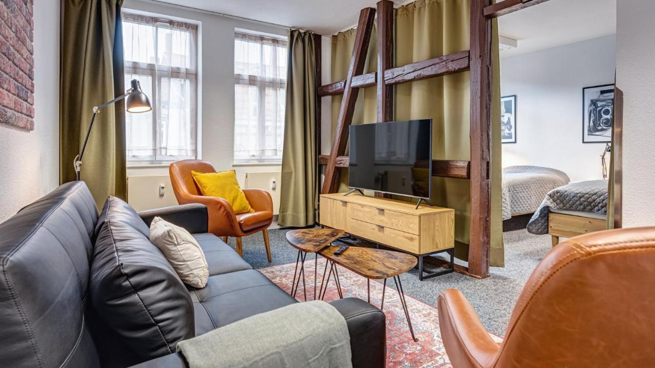 Pressehaus Apartment Steinweg Mühlhausen Exterior foto